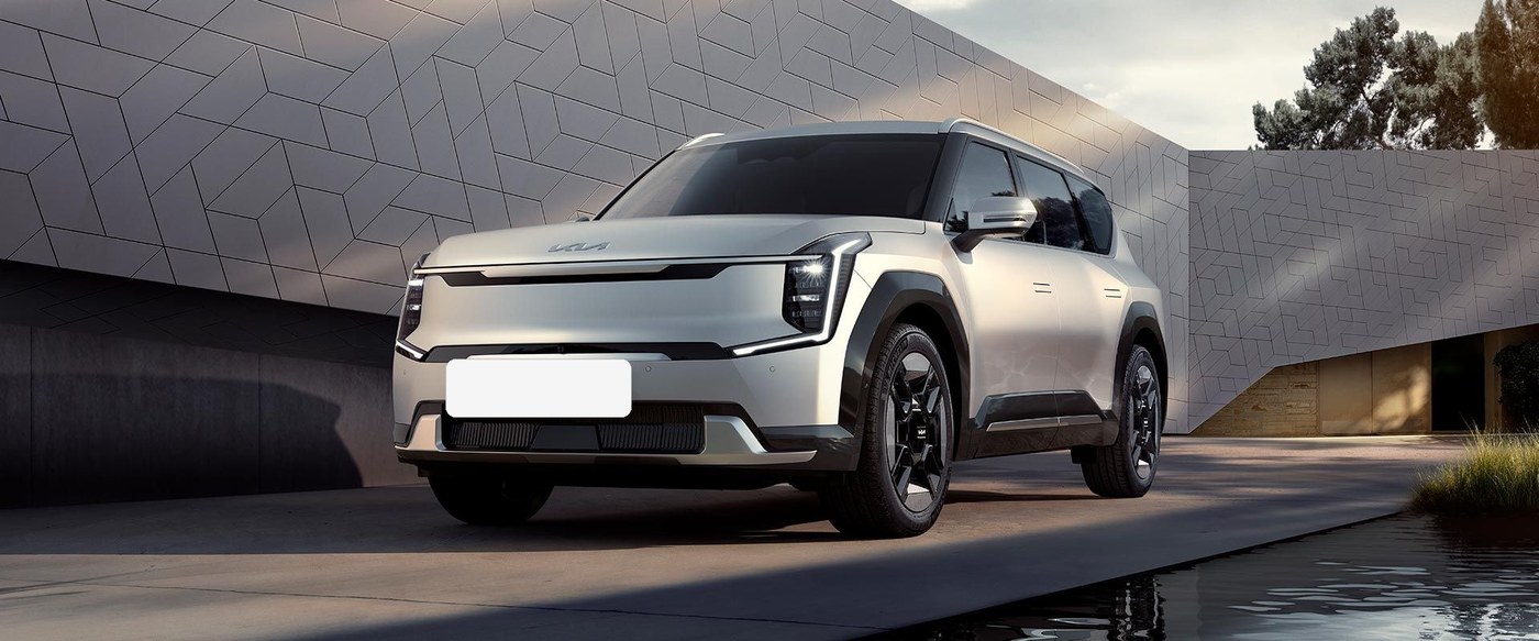 대형 전기 SUV 전면